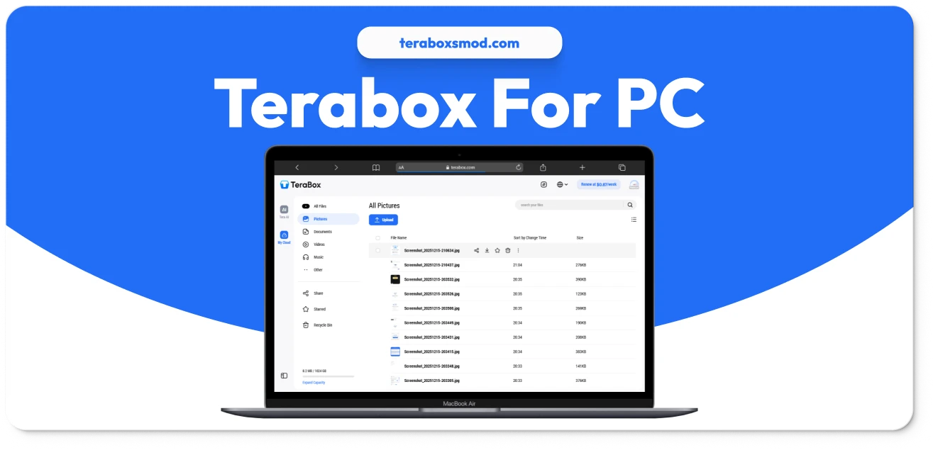 Terabox For PC