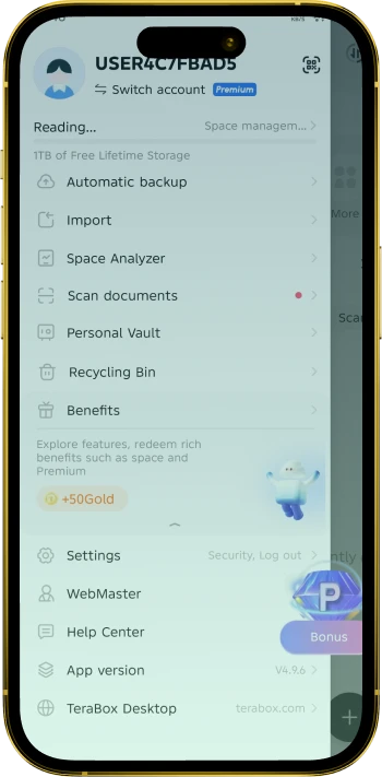 Terabox MOD for iOS comparison highlighting official iOS app features and safer cloud storage use